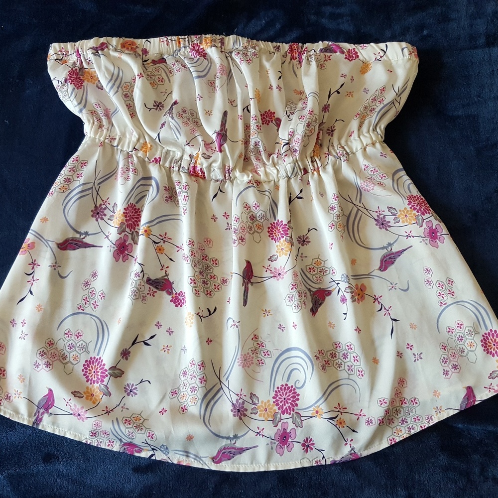 Convertible Strapless/Halter Top